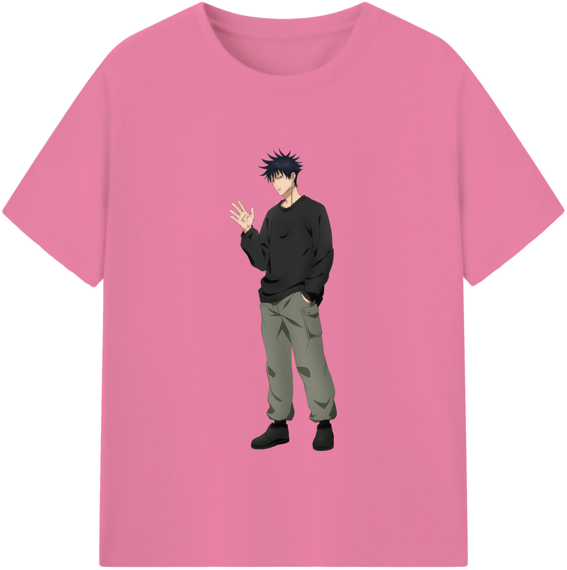 （画像用） 呪術廻戦 Jujutsu Kaisen 綿100％半袖Tシャツ（フロントプリント）